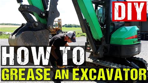 how to grease a mini excavator|bobcat mini grease instructions.